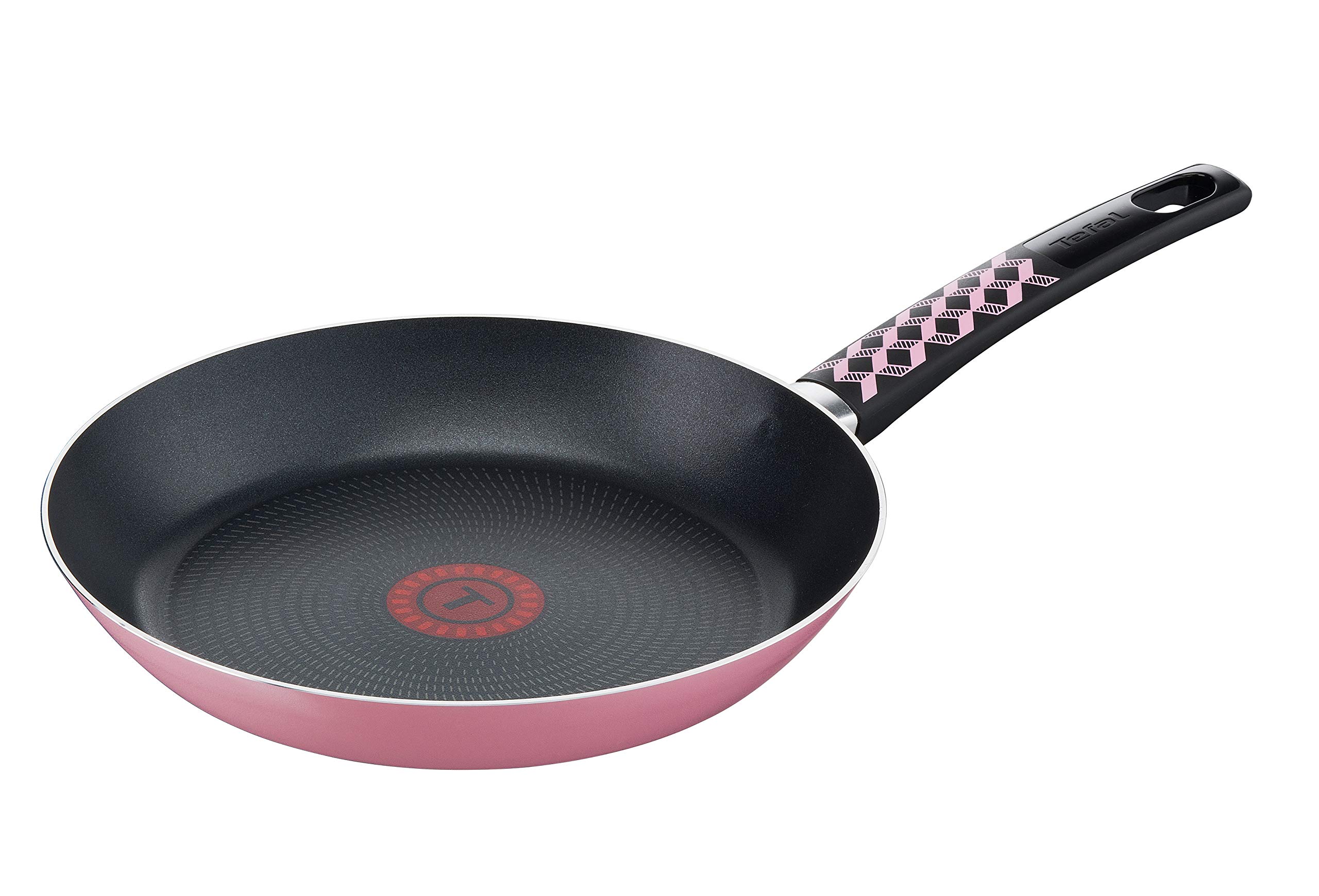Tefal B39804 Pastel Colors Non-Stick Frying Pan with Thermo-Spot 24 cm Pink