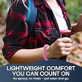 TANNESS Mosquito Repellent Bracelet 12 Pack DEET-Free Waterproof Bands view 6