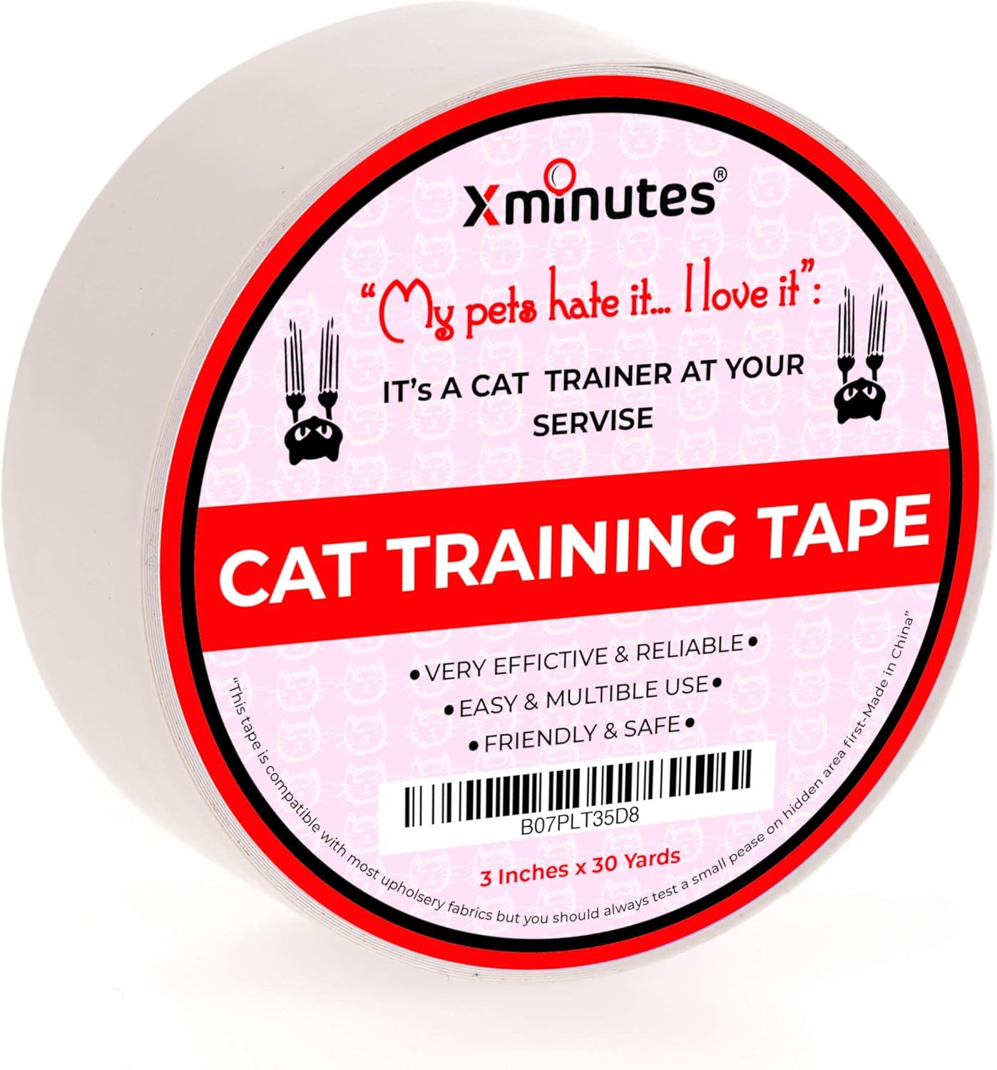 Best sticky paws cat scratch strips roll tape anti scratch training protect furniture