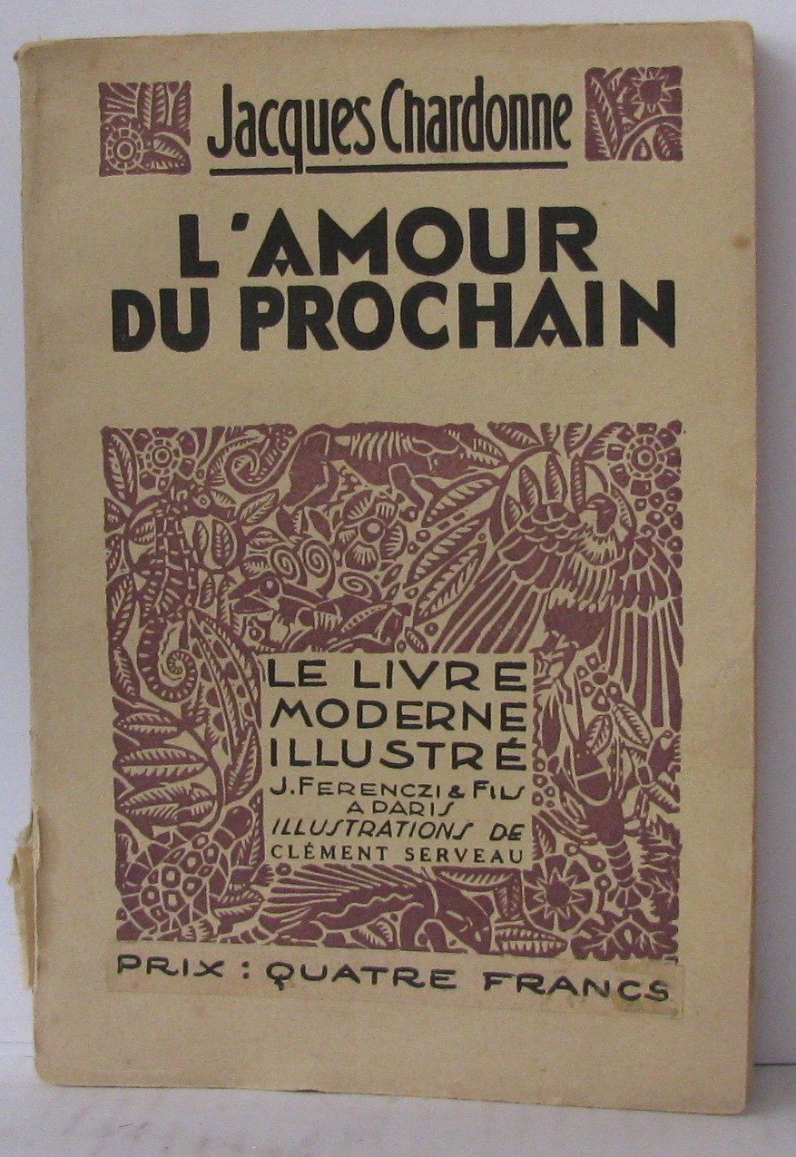 L Amour Du Prochain Chardonne Jacques Amazon Com Books