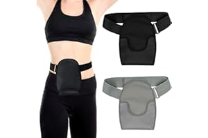 LUCKIPLUS Ostomy Bag Covers with Adjustable Elastic Colostomy Support Belt Pouch Stoma Ileostomy Supplies for Women Men