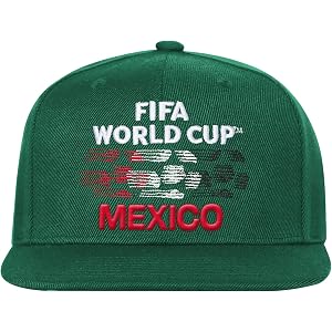 Outerstuff FIFA World Cup 2026 Country Flatbrim Snapback Baseball Cap