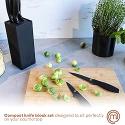 MasterChef Knife Block Set of 6 Kitchen
