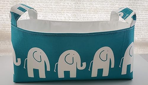 elephant diaper caddy