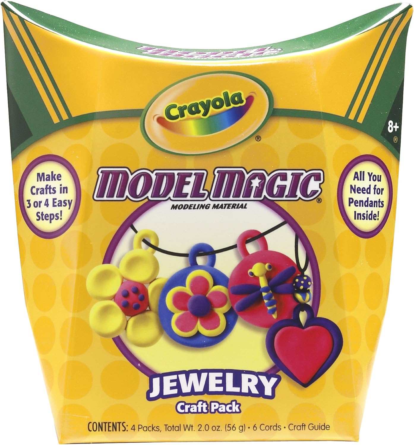 Crayola Model Magic Jewelry Animals Craft Pack Toys & Games