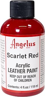 Angelus Acrylic Leather Paint - Flexible Non-Toxic Water Based Leather Paint