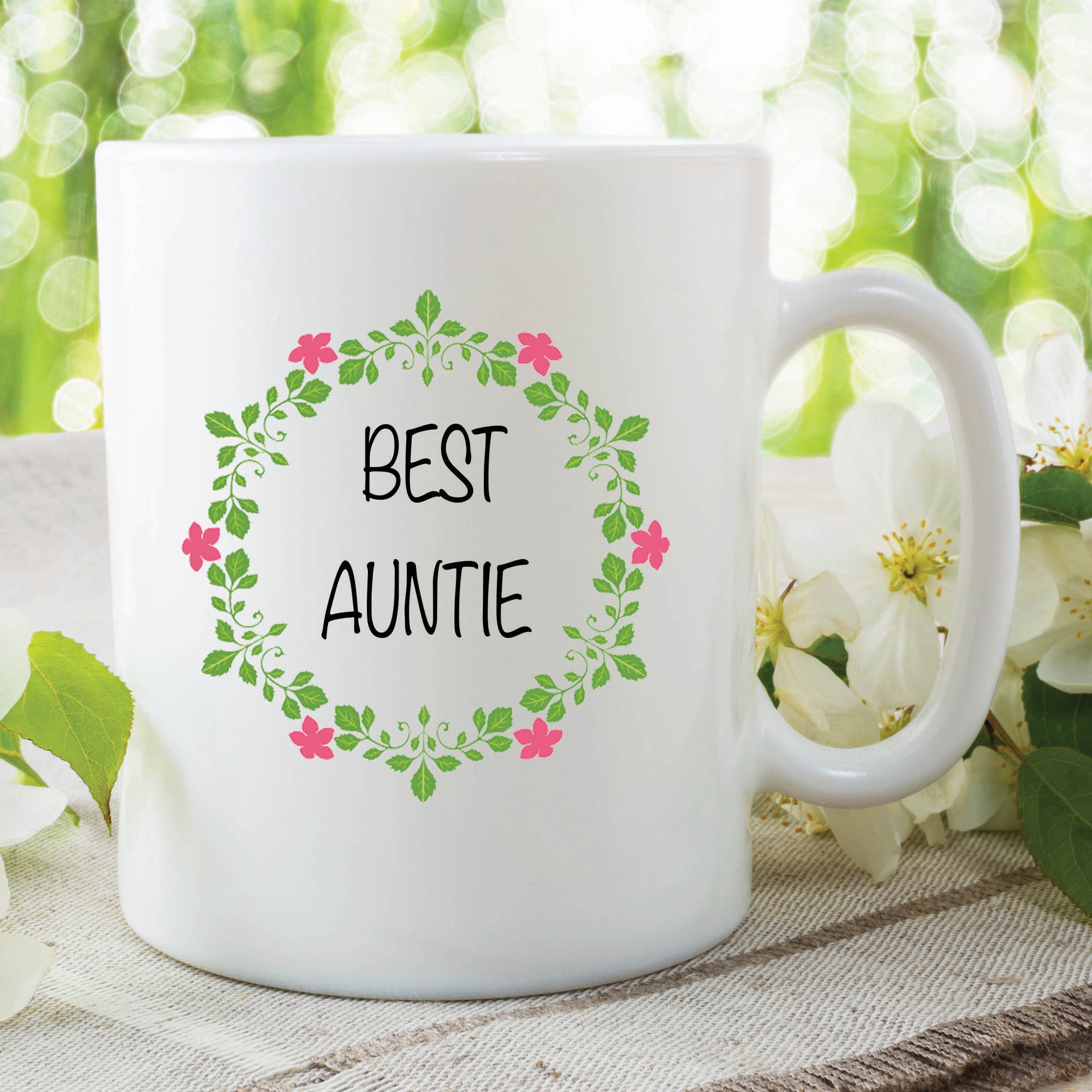 Best Auntie Mug Birthday Present Coffee Tea Cup Gift Kitchen Ware WSDMUG106