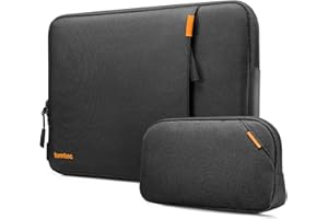 tomtoc 360 Protective Laptop Sleeve Set for 13-inch MacBook Air M5/A3449 (2026) M4/A3240 M3/A3113 M2/A2681 M1/A2337, Water-Re