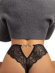 SweatyRocks Women's Lingerie Floral Lace Sheer Mesh