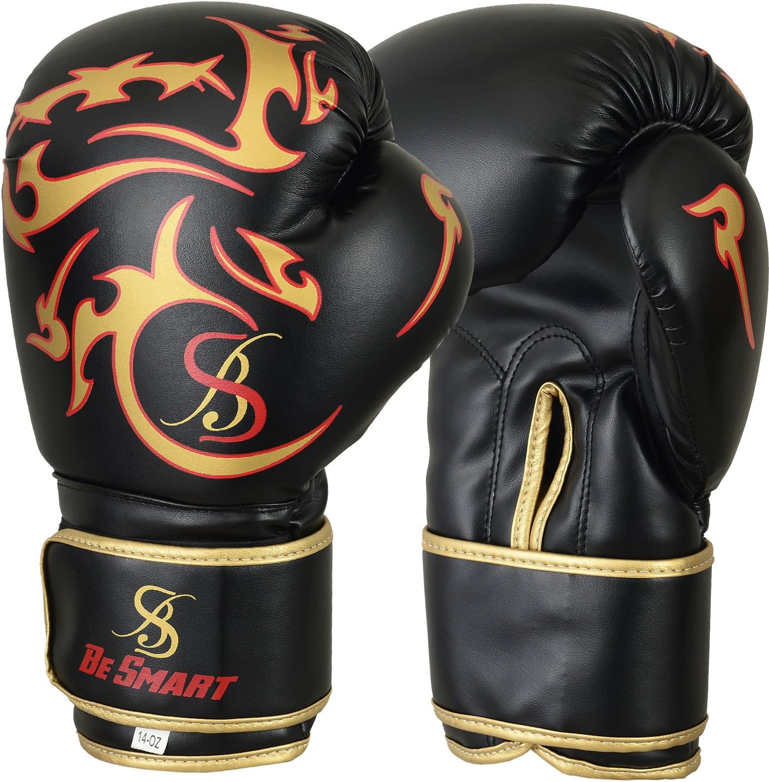 BeSmart 4oz 6oz 8oz Kids Boxing Gloves Junior Mitts PunchBag Children Gel Pad Glove