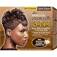 Amazon Luster s Shortlooks Color Relaxer 3 n 1 Brown 1count Amazon Luster s Shortlooks Color Relaxer 3 n 1 Brown 1count