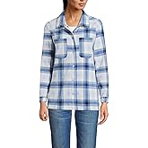 Lands' End Women's Anyweather Fleece Shirt Jacket