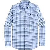 Vineyard Vines Boys Boys Moorings Tattersall Performance Cotton Shirt