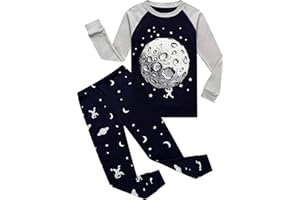 Family Feeling Little Boys Pajamas Sets 100% Cotton Long sleeve Pjs