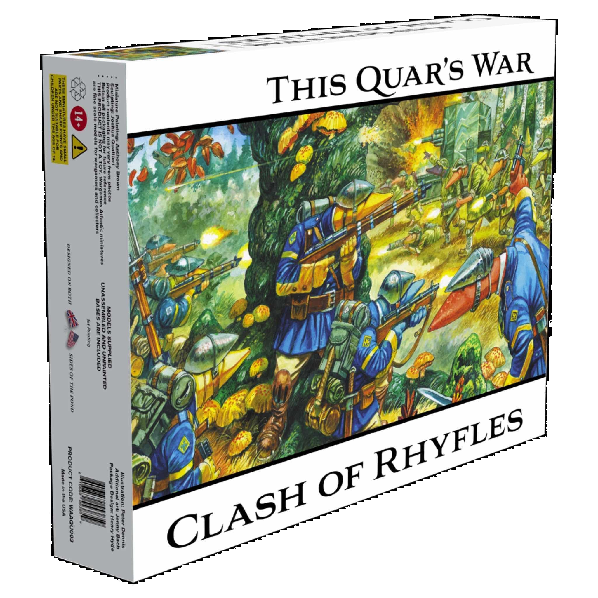 This Quar's War: Clash of Rhyfles, Table-top game