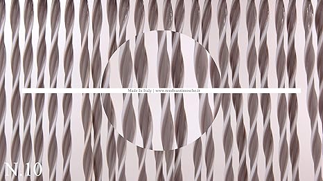 PVC-Türvorhänge Modell Capri – Aluminiumträger - Made in Italy - Eichmaß (90X200/100X220/120X230/130X240/150X250) – Fliegenvo