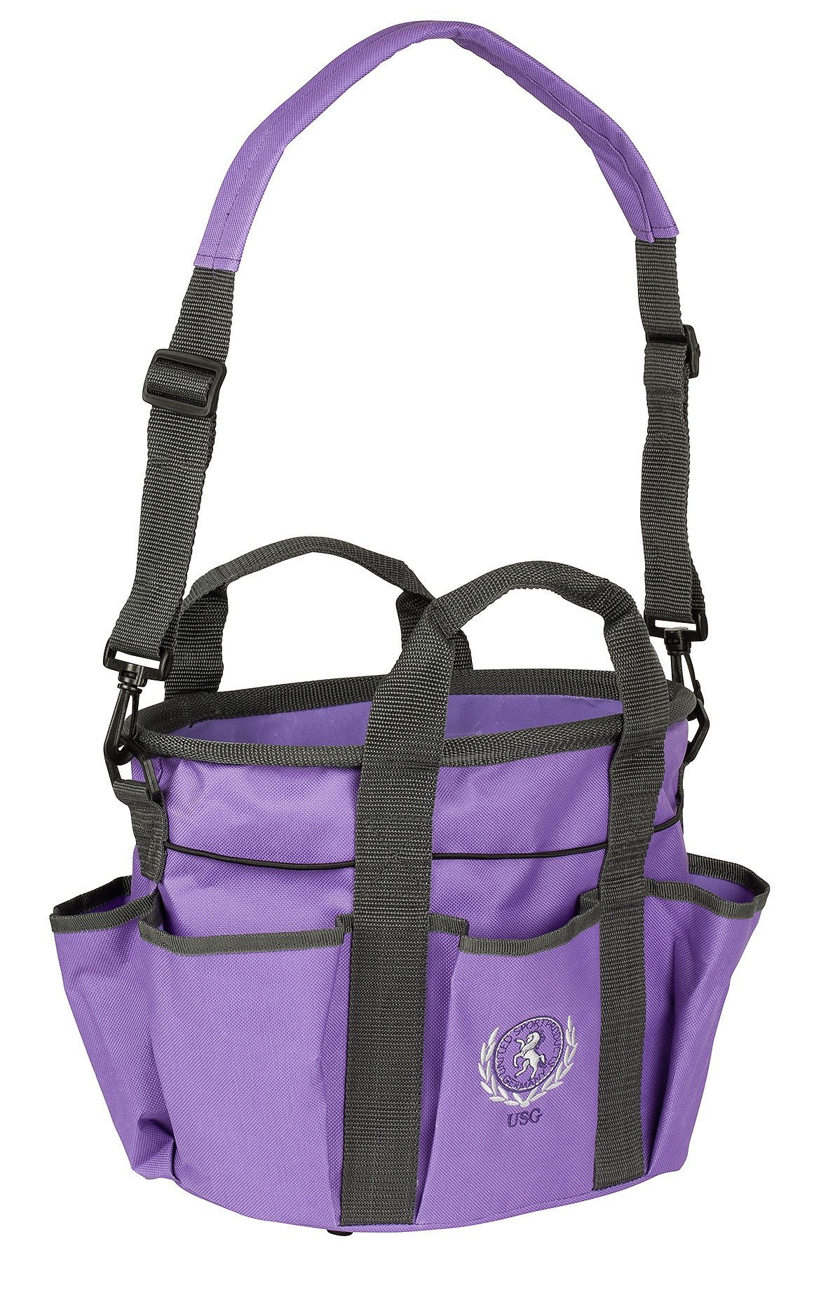 USG United Sportproducts Germany 16050001 008 Small Grooming Bag – Charcoal/Mint