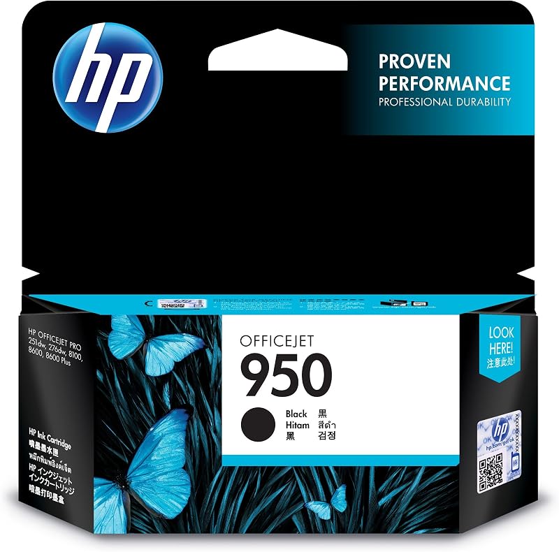 HP 950 Black Original Ink Cartridge CN049AE for OfficeJet Pro 251 276 8600