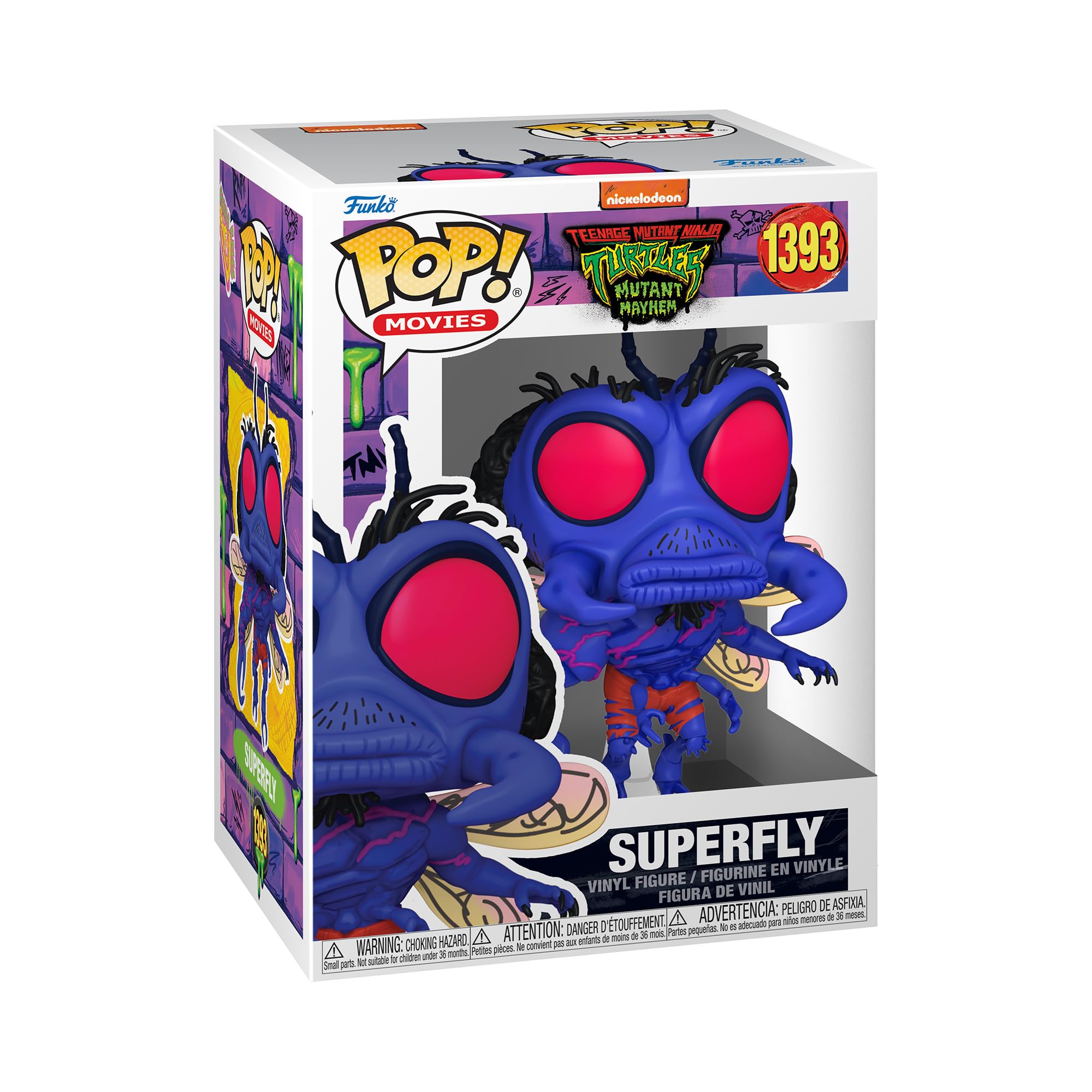 Funko Pop! Movies: Teenage Mutant Ninja Turtles - (Teenage Mutant Ninja Turtles (TMNT) ) - Baxter Stockman - Collectable Vinyl Figure - Gift Idea - Official Merchandise - Toys for Kids & Adults