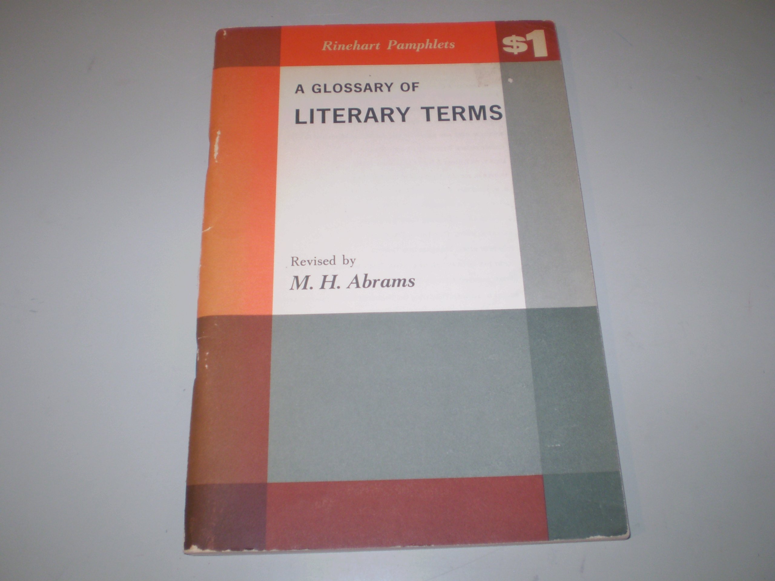 Glossary Of Literary Terms