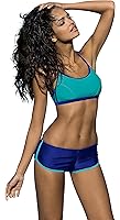 LADIES NIKE SWIM 2 PIECE STRAPPY SPORTS BRA BIKINI TOP