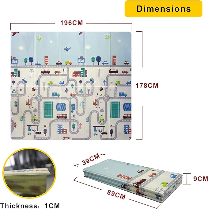 Tapis De Bain Pour Bebe Reversible Tapis De Jeu Pour Bebe Tapis De Jeu Pour Bebe Tres Grand 196x178x1cm Tres Grand En Mousse Non Toxique Impermeable Pour Enfants En Bas Age Eveil Tapis De Bain Pour Bebe Reversible Tapis De Jeu Pour Bebe Tapis De Jeu Pour Bebe Tres Grand 196x178x1cm Tres Grand En Mousse Non Toxique Impermeable Pour Enfants En Bas Age Eveil