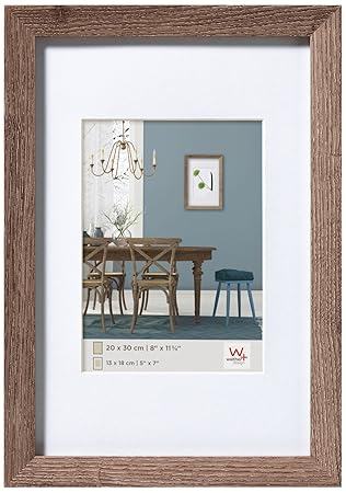 MDF-Bilderrahmen NEAPEL 40 x 60 cm Barock-Vintage-Stil in 5 Farben.