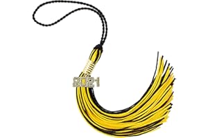 Tassel Depot 2021 Black/Gold Graduation Tassel - Every School Color Available - Made in USA