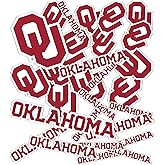Desert Cactus The University of Oklahoma Sticker Oklahoma Sooners Vinyl Decal Laptop Water Bottle Car Scrapbook Sheet (Type 1-1)