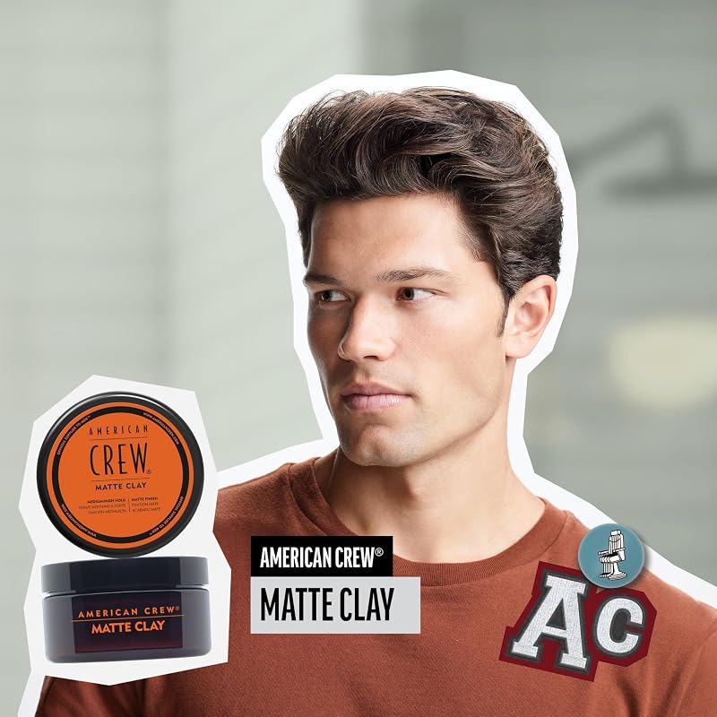 – Matte Clay, 85 g, Stylingclay für Männer, Haarprodukt mit mittlerem bis starkem Halt, Stylingprodukt für optimale Formbarkeit, Struktur & mattes Finish