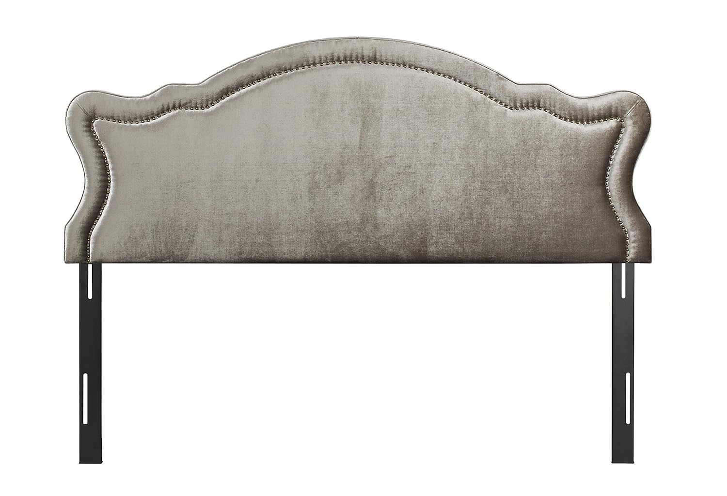 Best Nail Head King Size Upholstered Headboard