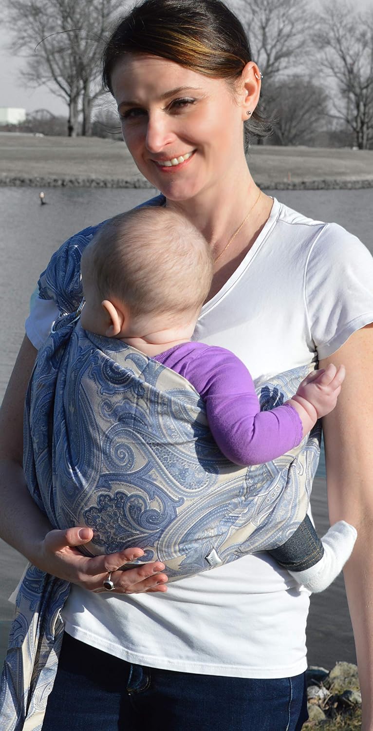 over the shoulder baby holder sling