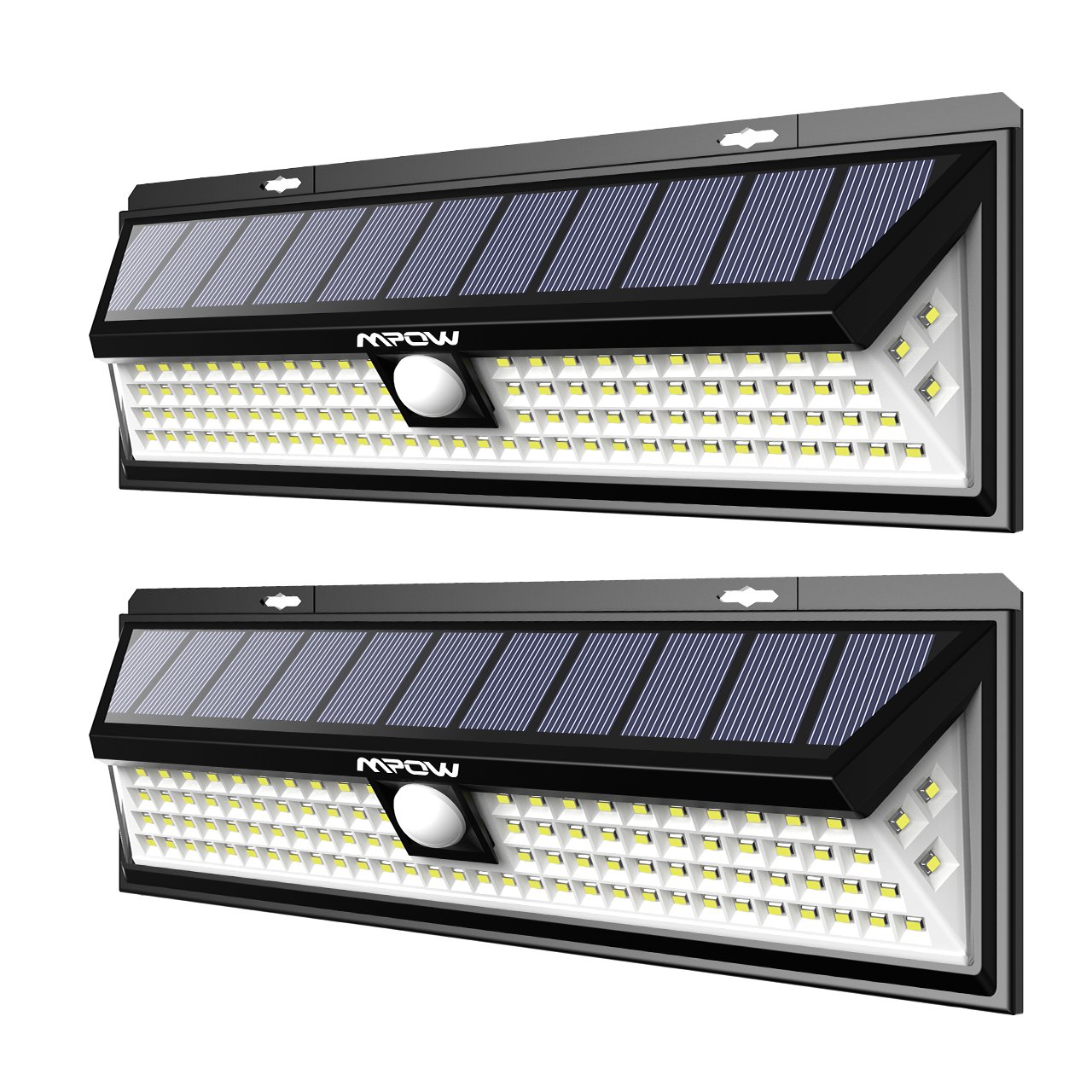 Mpow 2 Pack 102 LED Eclairage Solaire Extérieur Lampe Solaire Etanche 1100...