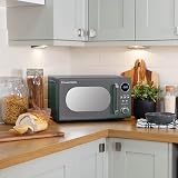 Russell Hobbs Retro 20L Grey Microwave 800W 8 Auto Cook 5 Power Levels view 5