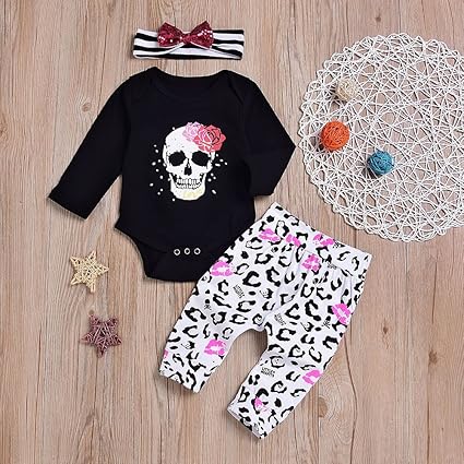Bangle009 Liquidation De Stock Tete De Mort Infantile Pour Bebe Fille A Manches Longues Barboteuse Pantalon Bandeau Ensemble Vetement De Halloween Noir 100cm 12 24m Amazon Fr Cuisine Maison Bangle009 Liquidation De Stock Tete De Mort Infantile Pour Bebe Fille A Manches Longues Barboteuse Pantalon Bandeau Ensemble Vetement De Halloween Noir 100cm 12 24m Amazon Fr Cuisine Maison