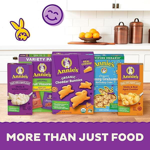 ANNIE’S SOUR BUNNIES FRUIT FLAVORED SNACKS, CHERRY, LEMON & ORANGE FLAVORS, MADE WITH ORGANIC FRUIT JUICE, VALUE PACK, 15.4 OZ