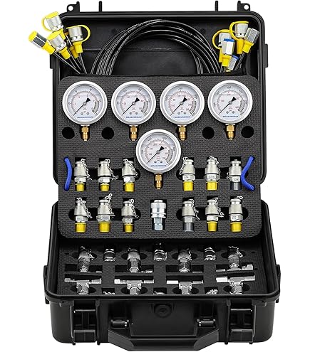 XZT 60M Hydraulic Pressure gauges Set,Test Hose,Hydraulic Pressure