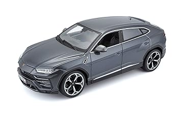 Bburago Die-Cast 1:18 Scale Plus-Lamborghini Urus Car (Met. Grey)