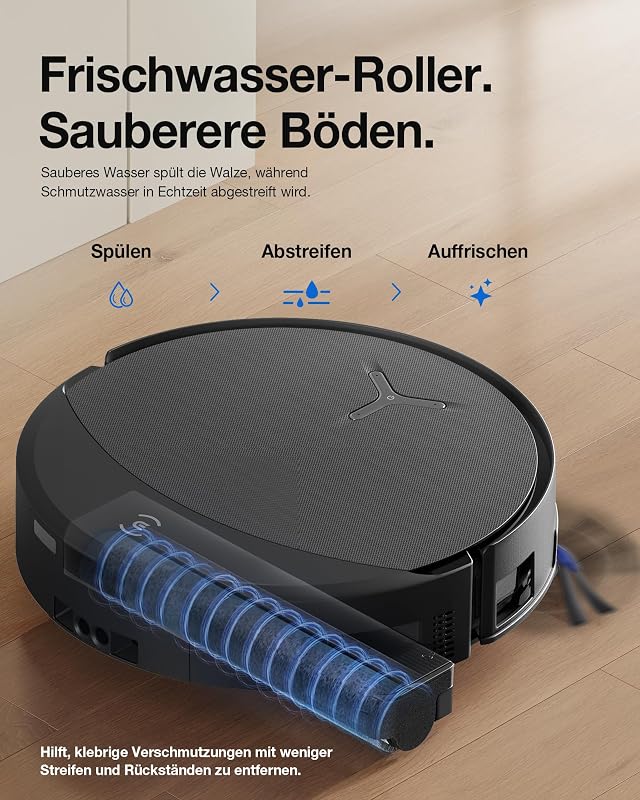 T90 PRO Omni Saugroboter mit Wischfunktion 30.000 Pa, PowerBoost