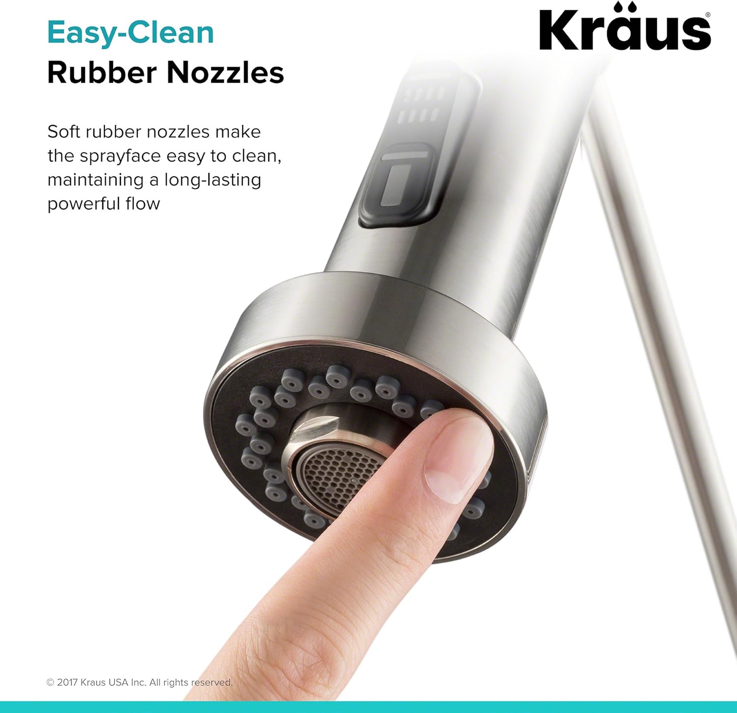 Kraus Dual Function Pull Out Spray Head For Kitchen Bathroom Faucet Replacement Part In Stainless Steel Brushed Nickel Kitchen Bath Fixtures Kitchen Sink Faucet Replacement Parts Rbafamilylaw Com