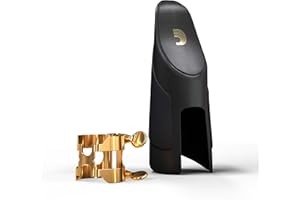 Rico H-Ligature and Cap for Bb Clarinet - Gold