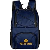 Logo Brands NCAA 24-Can Flex Backpack Cooler &ndash; Leak-Proof Lining, Bungee Cord Top &amp; Shoulder Straps &ndash; Portable Cooler for Tailgates, Beach &amp; Outdoor Events