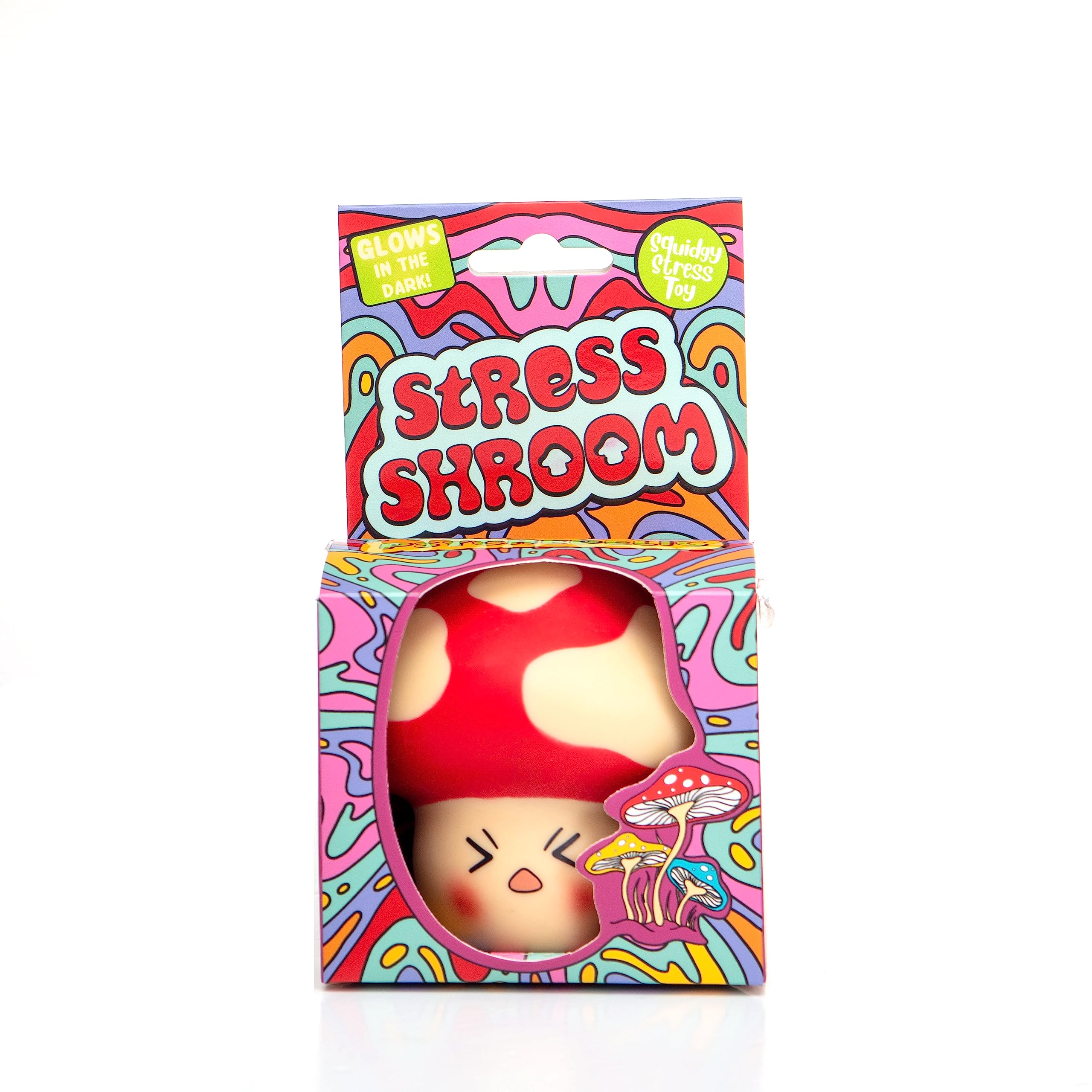 Boxer Gifts Squishy Stress Toys For Adults – Fidget Stress Shroom – Anxiety Relief - Office Desk Toys – Secret Santa Gift For Colleagues