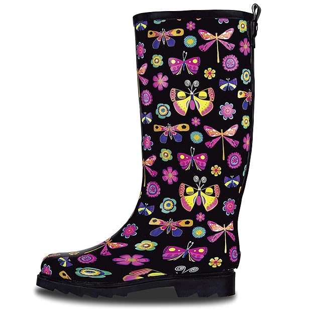 Buy LONECONE Women's Rain Boots Tall Rain Boots for Women in Cute