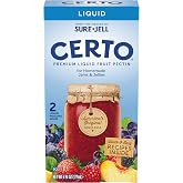Certo Premium Liquid Fruit Pectin (4 ct Pack, 8 Total 3 fl oz Pouches)