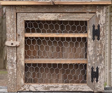 Amazoncom Amish Wares Barnwood Kitchen Spicebathroom Cabinet