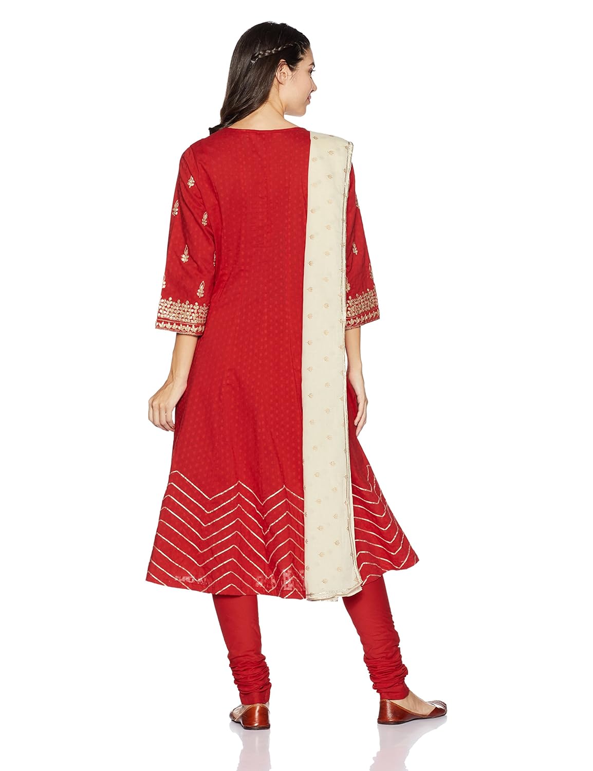biba women's anarkali salwar suit