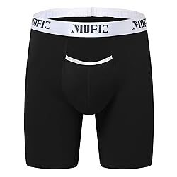 JINSHI Men's Boxer briefs Bamboo Underwear