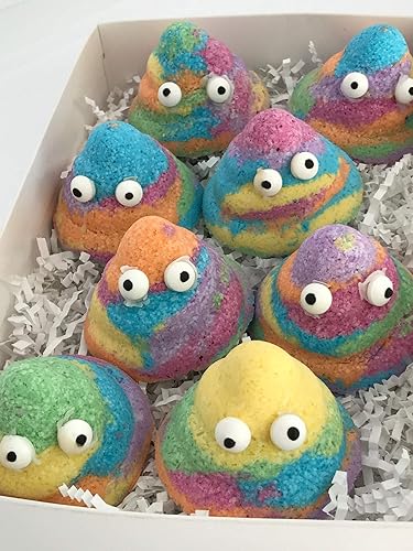Amazon Com Emoji Poop Rainbow Bath Bomb Party Favor Gift Box