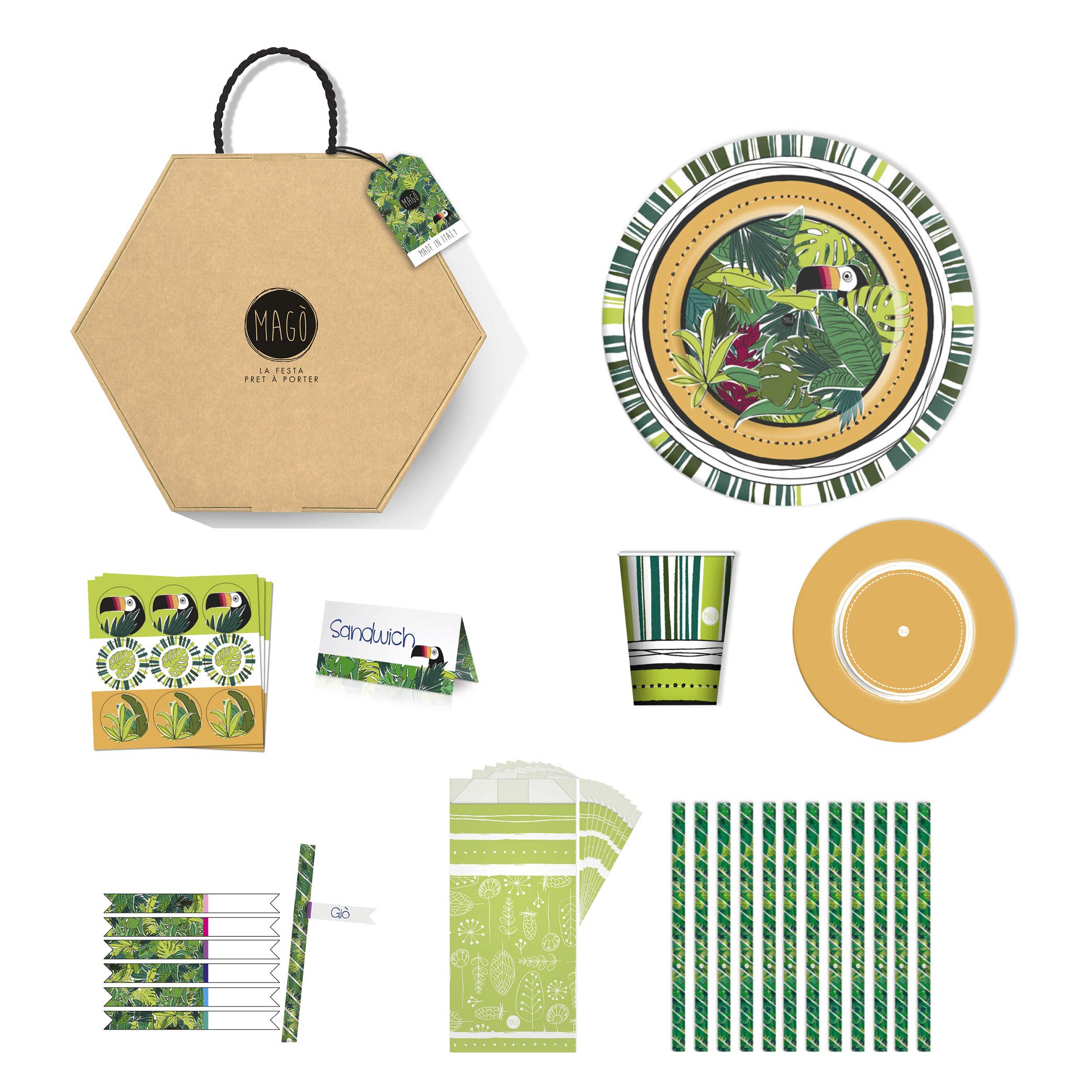 Magò AMTKITZUC-M, Multi-Coloured